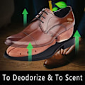 Miniatyrbild 5 av 5: 1 par Massivt Trä Lotus Skohållare Skoförlängare Fjäder Träformad Anti-rynk Sho Support Shoe 41-42