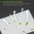 Miniatyrbillede 2 af 5: 40 stk. Universal engangsfilter til Resmed Airsense 10 og AirCurve 10 CPAP-maskiner