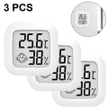 Miniatyrbild 2 av 5: 3-pack rumstemperaturmätare, hygrometer, digital hygrometer, rumstemperaturmätare, hög noggrannhet temperatur- och fuktighetsmätare för representanter