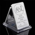 Pikkukuva 1 / 5: Prospector 1OZ 999 Fine Silver Bullion Bar US Union Meta onesize