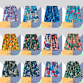 Pikkukuva 3 / 4: Miesten värikkäät printti-uimashortsit Hot Summer -uimashortsit Urheilulliset uimapuvut mesh-vuorella -DK7028 zdq