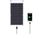 Miniatyrbillede 3 af 4: Solcellepanel-oplader, bærbar tynd solcelle til mobilcamping