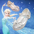 Miniatyrbilde 2 av 5: Elsa prinsesse sko barn jente med paljetter sølvfarget 22.5cm / størrelse 36 22.5cm / size36