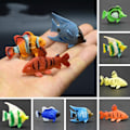Miniatyrbillede 4 af 7: 12 stk. Mini Tropiske Havfisk Husdyr Figurer Legetøj PVC Pool Fisk Legetøj Tidlig Uddannelse Mini Marine Fisk Legetøj 0.1