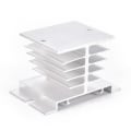 Miniatyrbilde 3 av 5: 2 stk Aluminium Kjøleribbe SSR Solid State Relé Liten Varmeavledning Sølv 2 stk