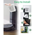 Miniatyrbilde 5 av 5: 12-pakning støvsugerposer for iRobot Roomba i7 i7+ i3 i3+ i4 i4+ i6 i6+ j7, tilbehør Støvsuger for iRobot Roomba Allen Clean Base Støvsuger