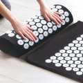 Pikkukuva 4 / 4: Akupressure-matta | Set med massagematta Svart Svart