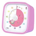 Väckarklocka med Visuell Timer – Regnbågsfärgad Timer för Barnrum_TF_TF Rosa