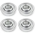 Miniatyrbilde 1 av 3: Sett med 4 Universal Gressklipperhjullager 12,7 mm x 28,6 mm Sølv