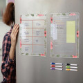 Miniatyrbild 5 av 5: Akryl Magnetisk Veckoplanerare Kalender för Kylskåp Whiteboard - TYU047 Liten szq