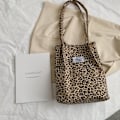 Miniatyrbillede 4 af 10: Casual mulepose Leopard skuldertaske 1 1 1 1