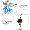 Pikkukuva 2 / 4: 1 bit Angel Wind Chime Hänge Memorial Wind Chime Utomhus Hängande Dekorativ Wind Chime Utomhus Wind Chime Utomhus Vintage
