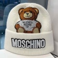 Miniatyrbild 1 av 5: Stickad mössa Dammössa Vinter Herr Skull Beanies Varm Casual Vit one size