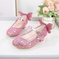 Miniatyrbild 3 av 5: prinsesskor elsa skor barn festskor rosa 22cm / storlek36 22cm / size36