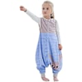 Miniatyrbild 1 av 4: Sovpåse för barn med ben Mjuk pyjamasflickor Pojkar Sovpåse blå blue S(1 to 3 Jahre)