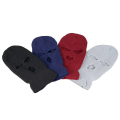 Miniatyrbild 3 av 5: 1:a Broderi Balaclava Utomhus Varm Mössa 3-håls Skidmössa för Wi Svart