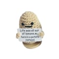 Miniatyrbilde 1 av 5: Morsom positiv strikket potetdukke 10 10 10 10 10