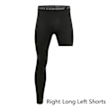 Miniatyrbild 5 av 5: Män Base Layer Träningsbyxor Kompression Running Tight Spor White XXL