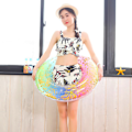 Miniatyrbillede 4 af 5: Gradient Sequin Rainbow Simring-70#sportsudstyr