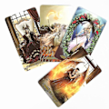 Miniatyrbillede 3 af 5: 2020 Høj kvalitet Nye Wizards Tarot Kort Spil Baseret Spil Engelsk version Spil Spil Legetøj Divination Fortune Spil44st Ts35 zdq