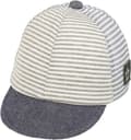 Babyhatt | cool | justerbar | ljusgrå/vit