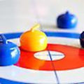 Pikkukuva 3 / 4: Minibord Curling Ball Bordsskiva Curling Game Curlingspel Jug Ball Bow Ball