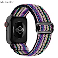 Pikkukuva 1 / 9: Nyloninen Apple Watch -ranneke Multicolor 42/44mm