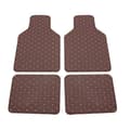 4 st Universal Bilgolvmattor Vattentät Anti-smuts Golvmatta för Great Wall M1 M2 M4 Hover H3 X200 Hover H6 - Golvmattor kaffe coffee