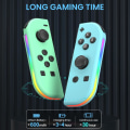 Miniatyrbillede 3 af 5: Trådløs håndcontroller kompatibel med Nintendo Switch, Oled, Lite Gamepad Joystick (l/r) Udskiftning med Rgb højre green+blue