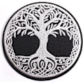 Miniatyrbillede 3 af 5: CDQ 2-pakning The Tree of Life Patch Broderet applikationsmærke Stryg på/sy på lapper gør det selv