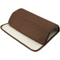 Miniatyrbild 1 av 5: Badrumsmatta i memory foam, halkfri, absorberande, supermysig, sammetslen, supervattenabsorberande, tjock, brun Brow Brow Brown 17 X 24 inches