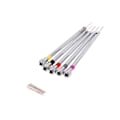 Miniatyrbild 3 av 5: 5x precisionsset set watch urmakare reparationsverktyg 5 reservdelar silver onesize
