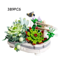 Miniatyrbild 1 av 3: Moc Bukett Orkidé blockblomma Sukkulenter Byggklossar i krukor LÄMPLIG för 10311 Romantisk kit Montering Byggleksak flickpresent utan låda without box9