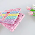 Miniatyrbillede 5 af 5: Cover til iPad 9. generation 2021 10,2 tommer, iPad 7. & 8. generation 2020/2019 Cover - Bubble Fidget Sensorisk iPad 10,2 Cover til Børn