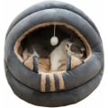 Miniatyrbilde 2 av 3: Egnet for kattunger og valper En myk og behagelig seng i kattehuset, egnet for alle årstider