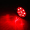 Miniatyrbillede 2 af 3: 2x Røde 12v LED Sorte Cafe Racer Stil Stop Baglygter Motorcykel Brems Baglygte Baglygter Til Chop