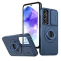 För Samsung Galaxy A55 5G Camshield MagSafe Ringhållare Pansarfodral