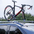Miniatyrbilde 4 av 5: Gul 2-pakning sykkelgaffelstativ, lastebilholder, sykkeltakstativ, sykkelstativ, lastebilblokk, racercykelstativ CDQ