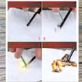 Pikkukuva 3 / 4: Camping Emergency Firestarter, äventyr och utomhusaktiviteter (6st, färg slumpmässig leverans) zdq