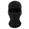 Thin Black Balaclava - Ski Mask / Robber Mask, Single Eye Hole black black