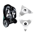 Pikkukuva 4 / 9: 2-pack - Terät Robomow RS/MS -malleihin – Ruohonleikkurin terä, hopea Silver Silver