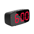 Miniatyrbild 1 av 4: Digital väckarklocka, LED digital sängklocka