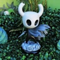 Pikkukuva 1 / 5: 15cm Spel Hollow Knight Anime Figur Hollow Knight Action Figur Vit One Size