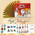 Miniatyrbillede 2 af 3: Julekalender Nedtælling 2023 - DIY Armbåndssæt, 24 Charms & Smykker til Piger