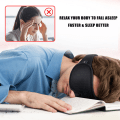 Miniatyrbild 3 av 5: CDQ 1:a 3D sovande ögonmask Resa Relax Patch vadderad ögonbindel Grön