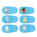 Miniatyrbilde 1 av 5: 6 stk Amblyopia øyelapp for briller barn voksne late øyelapp Puppy Left Eye