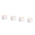 Day LED-värmeljus med 3D-låga & timer - 4-pack_tfrf