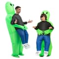 Oppustelig Alien-dragt til børn til Halloween- og julefester [YDE] extraterrestria extraterrestrial Children's size