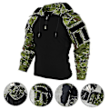Miniatyrbilde 2 av 4: Taktisk herreskjorte US Kamuflasje Militær Combat T-skjorte Airsoft Paintball Camping Jakt Klær Utmerket L