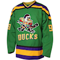 Pikkukuva 2 / 4: Miesten Mighty Ducks 96 Charlie Conway 99 Adam Banks 33 Greg Goldberg Elokuva Jääkiekkopaita Grön 99 XXL zdq
